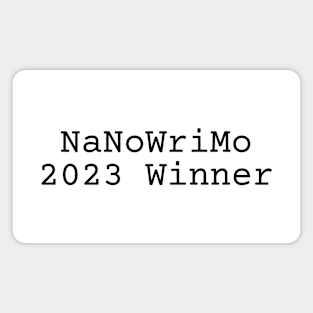 NaNoWriMo 2023 Winner Magnet